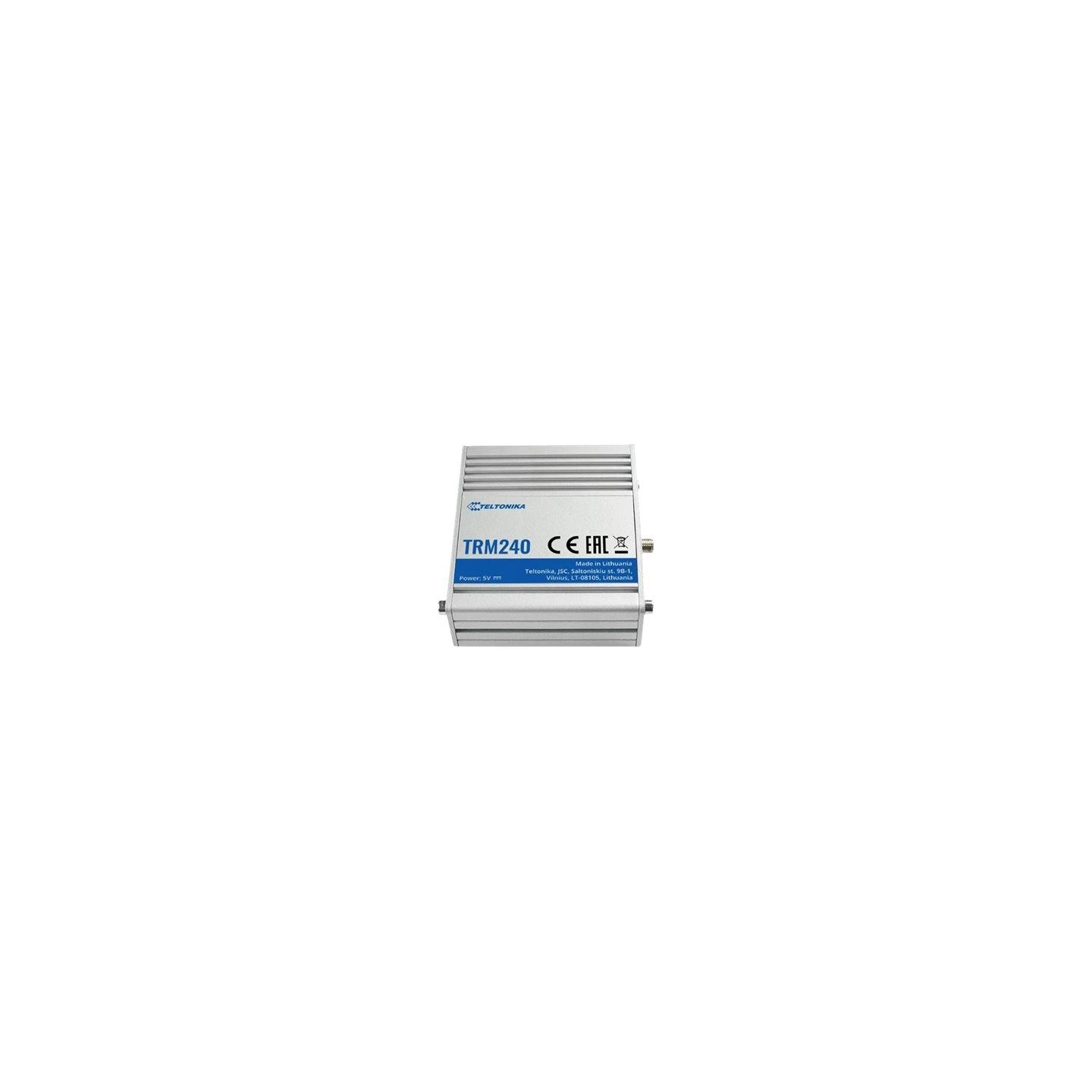 Teltonika LTE Modem | TRM240 | No Wi-Fi | Mesh Support No | MU-MiMO No | 2G/3G | Antenna type 1xSMA for LTE | 1 x microUSB