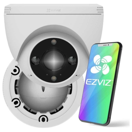 Ezviz | Camera | CS-H4 | Dome | 3 MP | 2.8mm | IP67 | H.264/H.265 | MicroSD Card, up to 512 GB