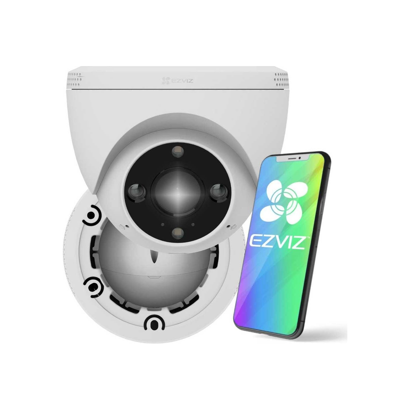 Ezviz | Camera | CS-H4 | Dome | 3 MP | 2.8mm | IP67 | H.264/H.265 | MicroSD Card, up to 512 GB