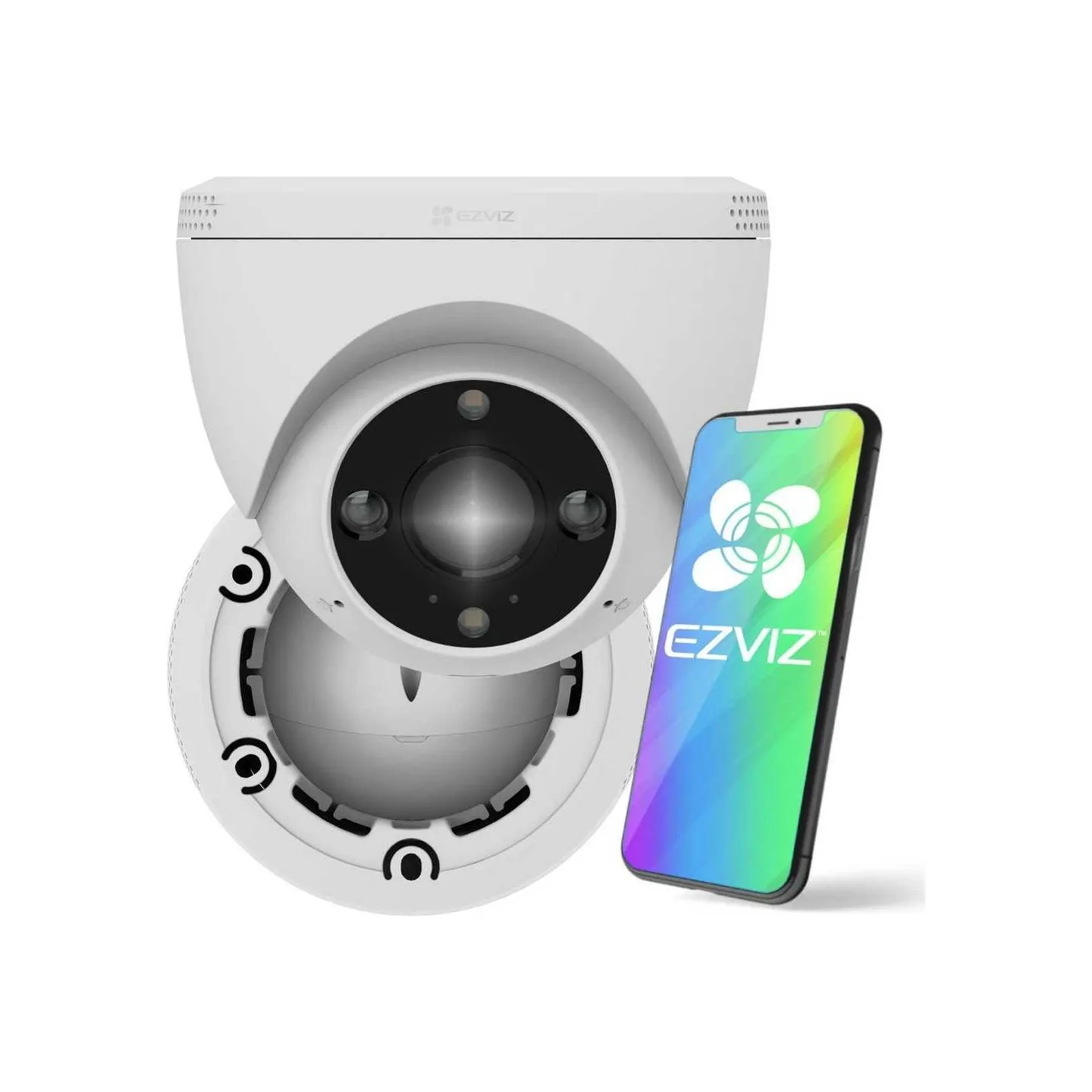 Ezviz | Camera | CS-H4 | Dome | 3 MP | 2.8mm | IP67 | H.264/H.265 | MicroSD Card, up to 512 GB