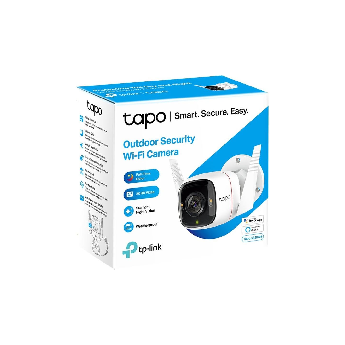 Tp-Link TAPO C320WS Outdoor Sec Camera
