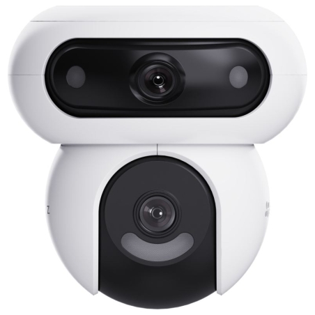 Ezviz Battery-Powered PT IP Camera with Solar Panel Kit | CS-HB90x/SP | 4+4 MP | 2.8mm/6mm | IP65 | H.264/H.265 | Micro SD, Max.