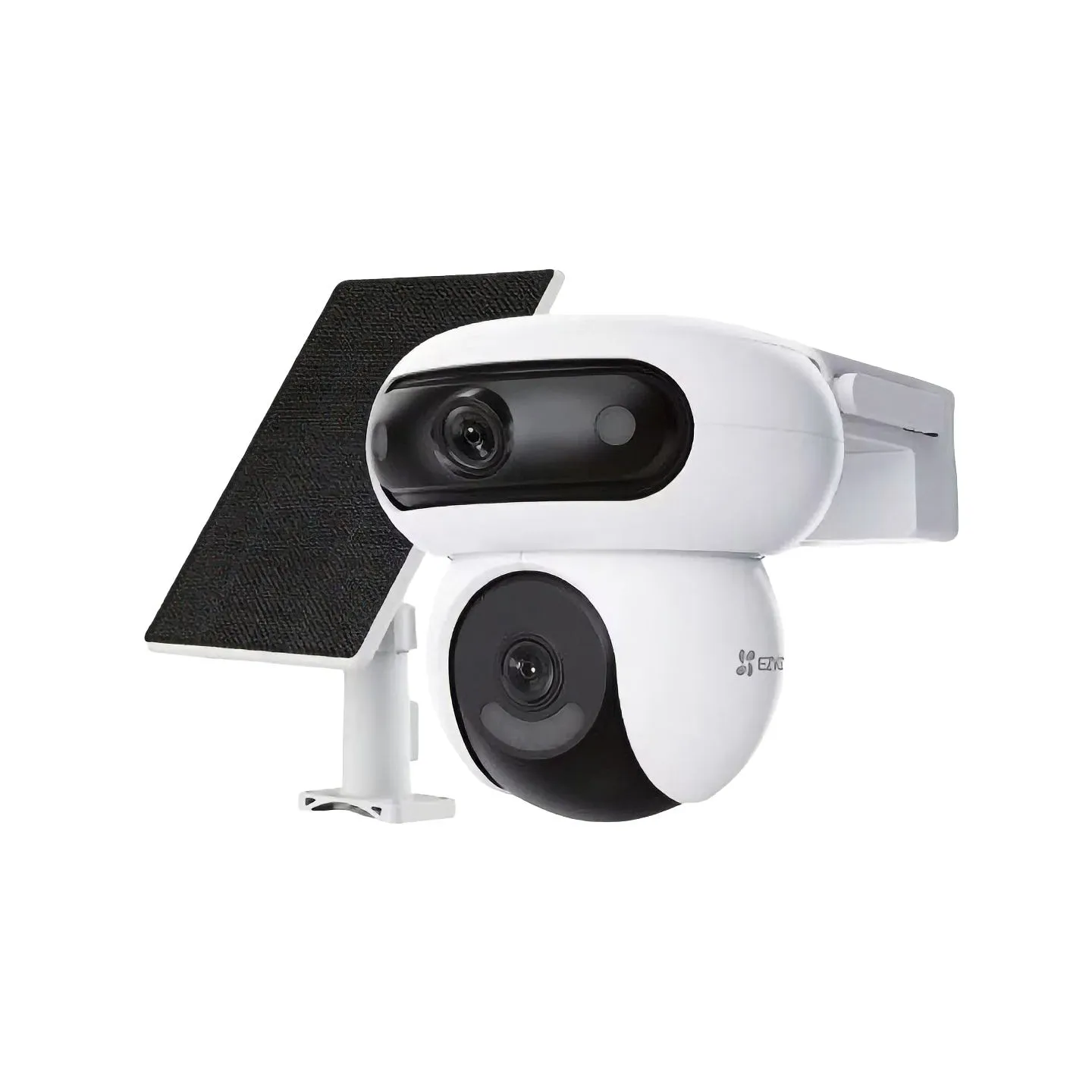Ezviz Battery-Powered Dual Camera Kit with Solar Panel | CS-HB90/SP | 4+4 MP | 2.8mm/6mm | IP65 | H.264/H.265 | Micro SD, Max. 5