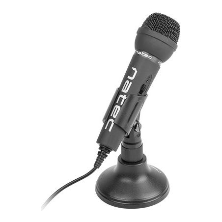 Natec | Microphone | NMI-0776 Adder | Black | Wired