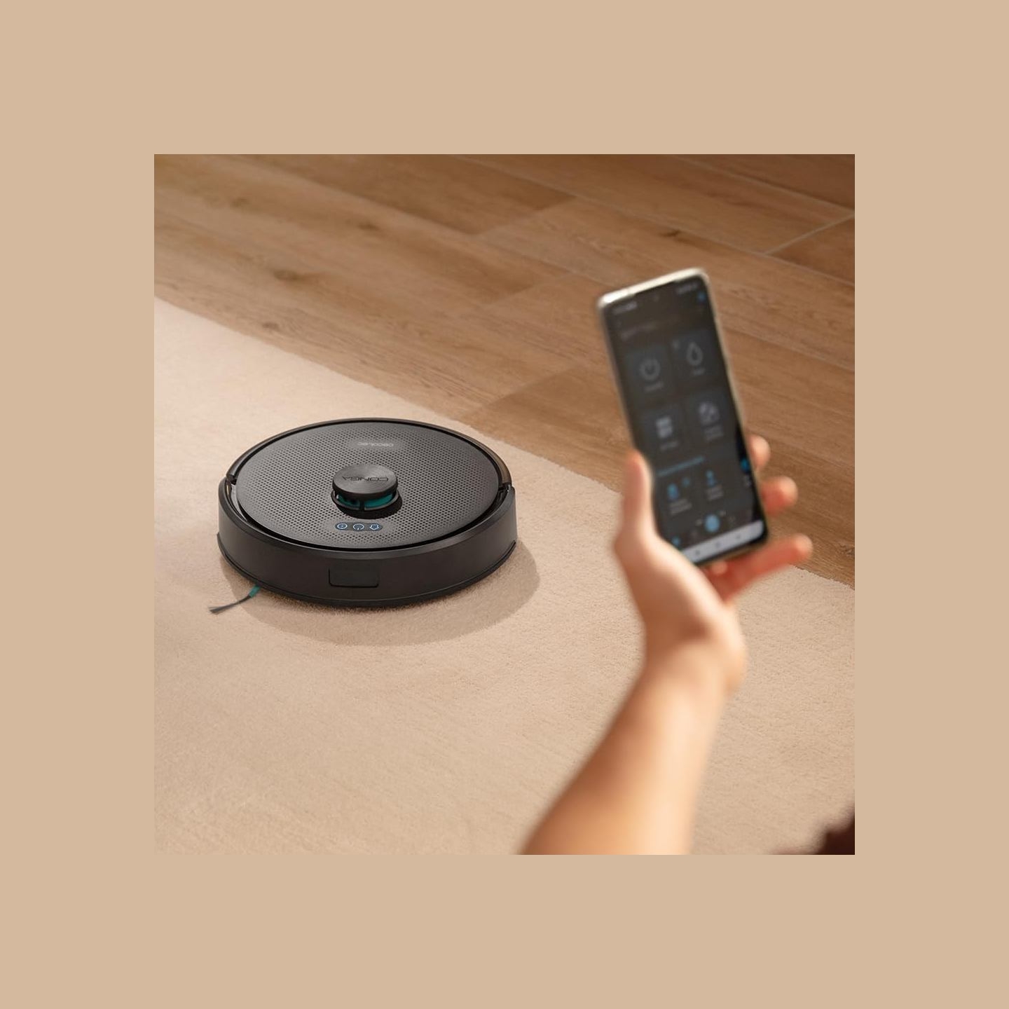 Cecotec Robot Vacuum Cleaner | Conga M70 | Wet&Dry | Operating time (max) 250 min | 4500 mAh | Dust capacity 400 L | 20000 Pa | 