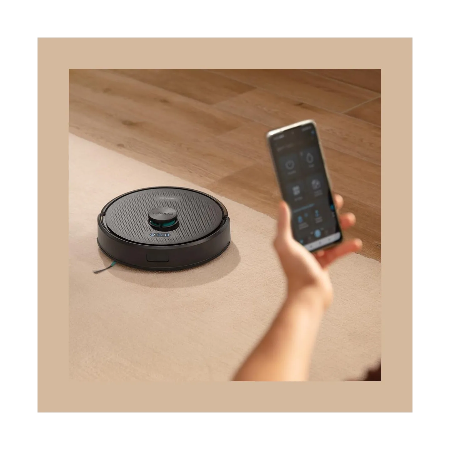 Cecotec Robot Vacuum Cleaner | Conga M70 | Wet&Dry | Operating time (max) 250 min | 4500 mAh | Dust capacity 400 L | 20000 Pa | 