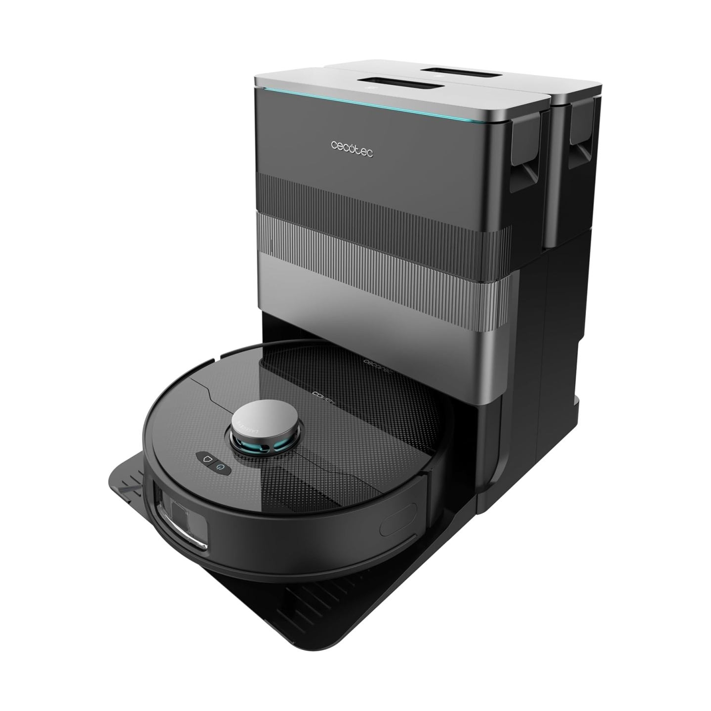 Cecotec Conga X70 | Robot Vacuum Cleaner | Operating time (max) 240 min | Wet&Dry | 5200 mAh | 15000 Pa | Black