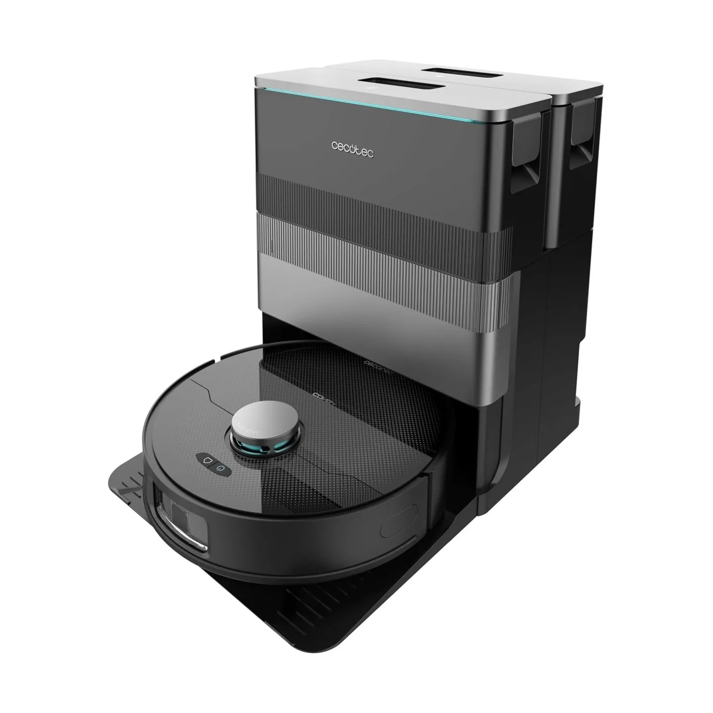 Cecotec Conga X70 | Robot Vacuum Cleaner | Operating time (max) 240 min | Wet&Dry | 5200 mAh | 15000 Pa | Black