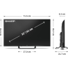 Sharp | 32HF3865E | 32 | Smart TV | Google TV