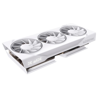XFX Swift AMD Radeon RX 9060 XT OC White Triple Fan Gaming Edition 16GB GDDR6 128-bit HDMI 2x DP