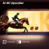 Hisense 65A6Q | 65 | Smart TV | VIDAA Smart OS | UHD | Black