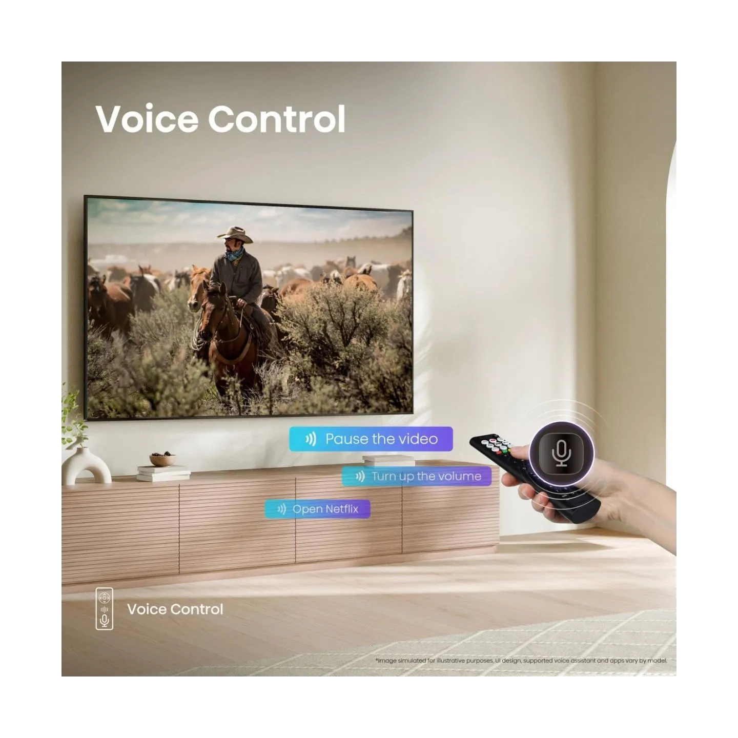 Hisense 65A6Q | 65 | Smart TV | VIDAA Smart OS | UHD | Black