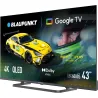 Blaupunkt QLED TV | 43QBG6000S | 43 | Smart TV | Google TV | Black