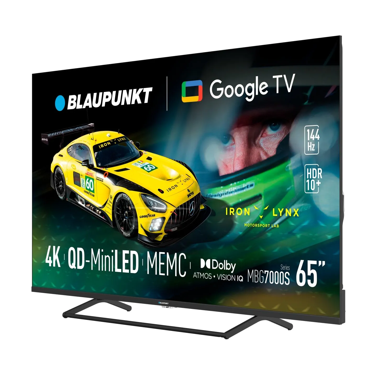 Blaupunkt Mini LED TV | 65MBG7000S | 65 | Smart TV | Google TV | Black