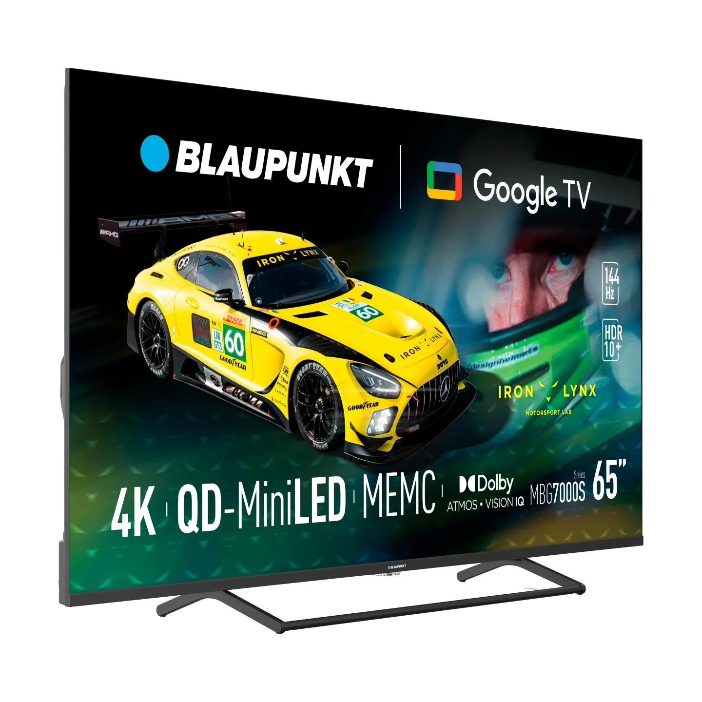 Blaupunkt Mini LED TV | 65MBG7000S | 65 | Smart TV | Google TV | Black