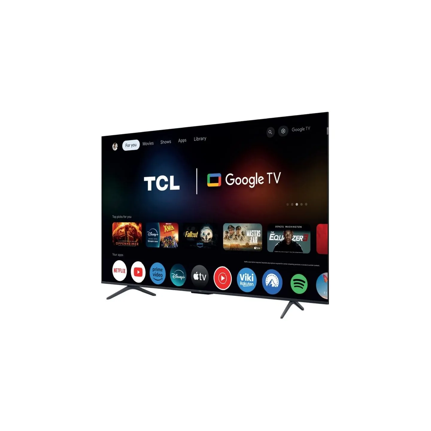 TCL 4K QLED TV | 65T8C | 65 | Smart TV | Google TV