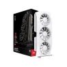 XFX Mercury AMD Radeon RX 9060XT OC White Gaming Edition with 16GB GDDR6 HDMI 2xDP, AMD RDNA 4