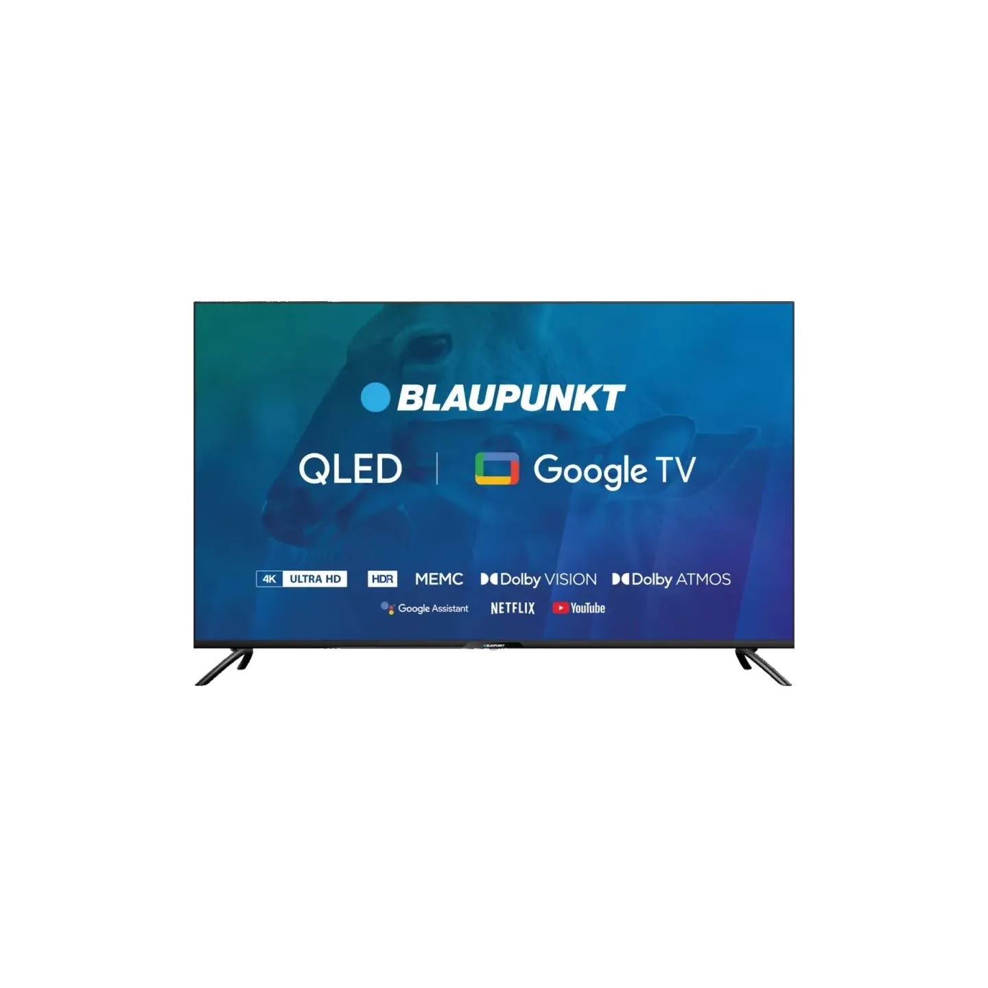 Blaupunkt | QLED TV | 50QBG6000S | 50 | Smart TV | Google TV | UHD | Black