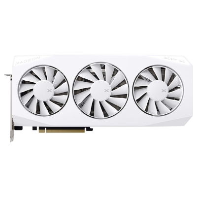 XFX Mercury AMD Radeon RX 9060XT OC White Gaming Edition with 16GB GDDR6 HDMI 2xDP, AMD RDNA 4