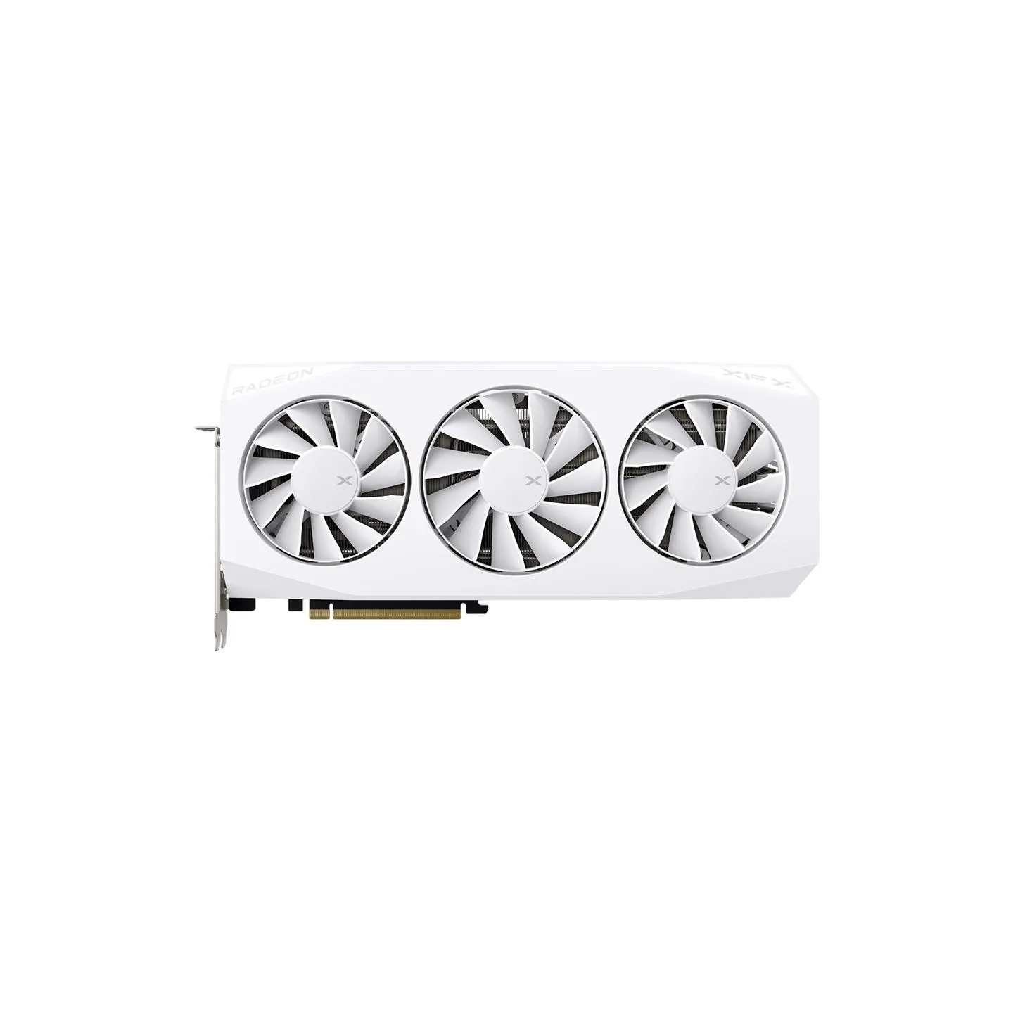 XFX Mercury AMD Radeon RX 9060XT OC White Gaming Edition with 16GB GDDR6 HDMI 2xDP, AMD RDNA 4