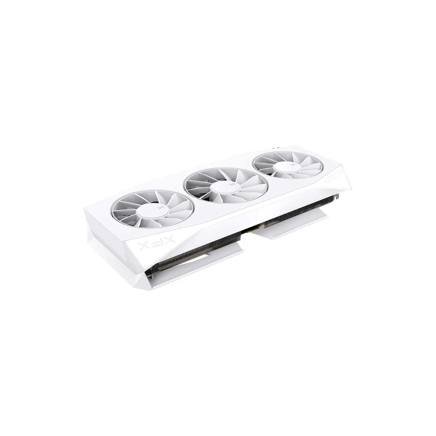 XFX Mercury AMD Radeon RX 9060XT OC White Gaming Edition with 16GB GDDR6 HDMI 2xDP, AMD RDNA 4