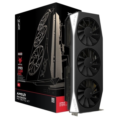 XFX Mercury AMD Radeon RX 9070XT 16GB GDDR6 256-bit HDMI 3x DP