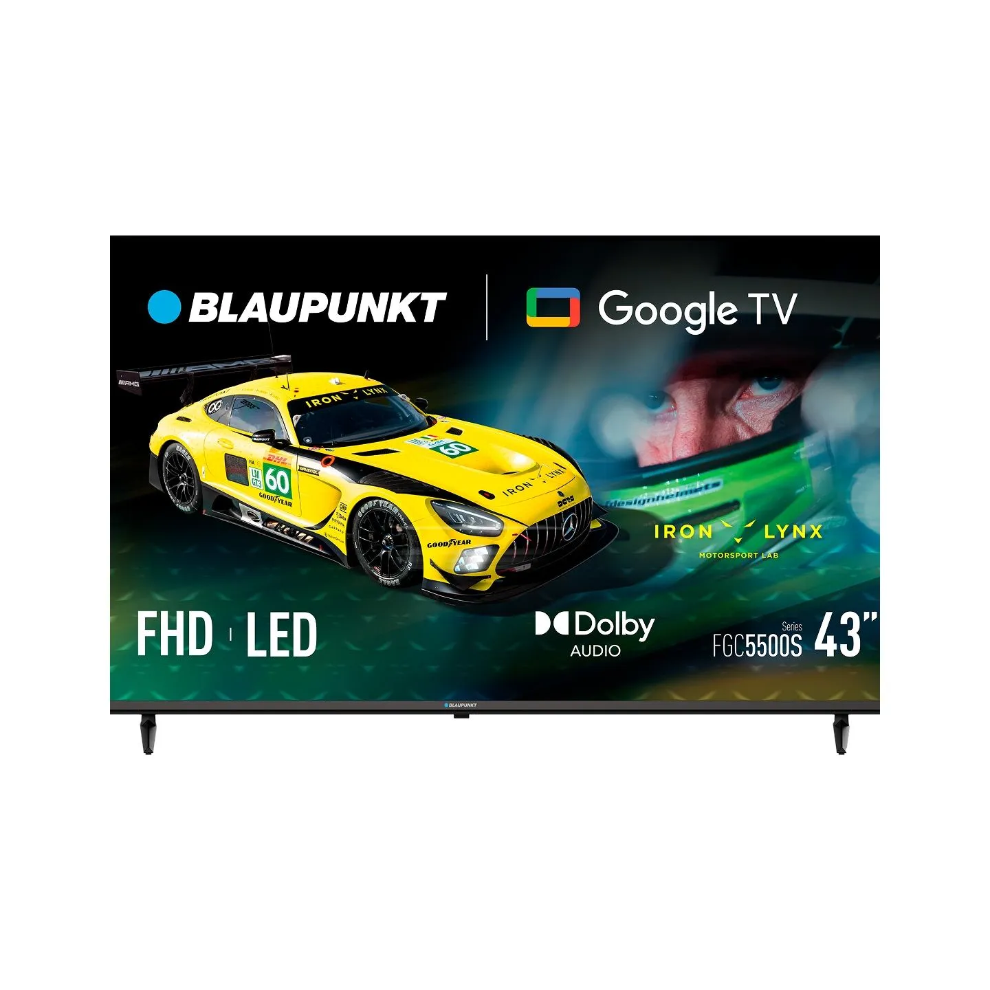 Blaupunkt 43FGC5500S | 43 | Smart TV | Google TV | Black