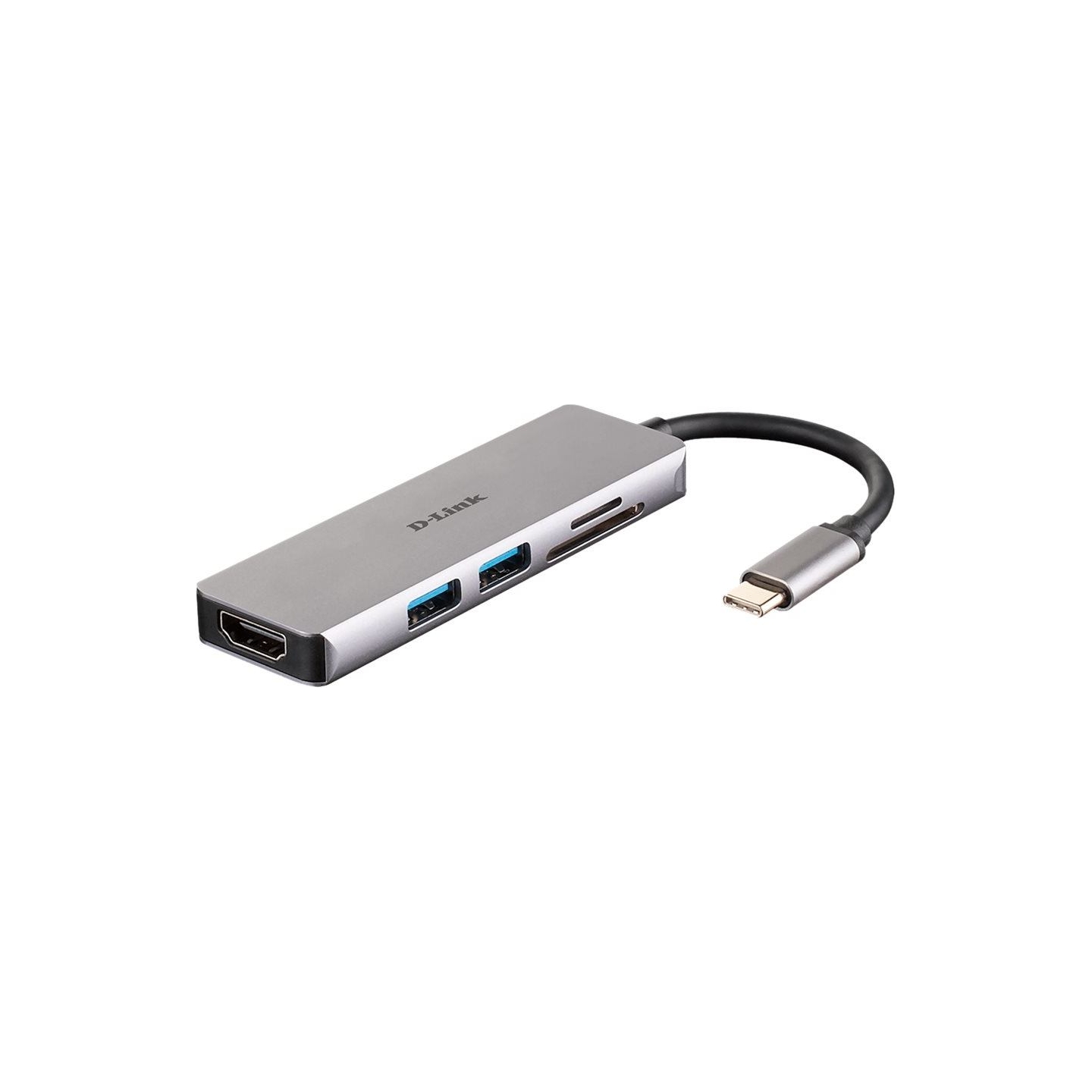 D-Link | 5-in-1 USB-C™ Hub with HDMI and SD/microSD Card Reader | DUB-M530 | USB Type-C
