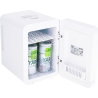Adler | Mini refrigerator with mirror | AD 8085 | Free standing | Larder | Height 27 cm | Fridge net capacity 4 L | White