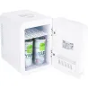 Adler | Mini refrigerator with mirror | AD 8085 | Free standing | Larder | Height 27 cm | Fridge net capacity 4 L | White
