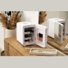Adler | Mini refrigerator with mirror | AD 8085 | Free standing | Larder | Height 27 cm | Fridge net capacity 4 L | White