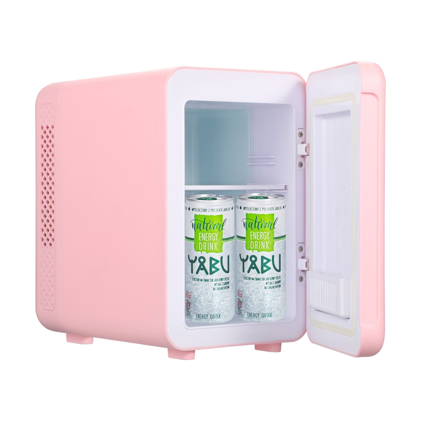 Adler | Mini Refrigerator | AD 8084 | Free standing | Larder | Height 27 cm | Fridge net capacity 4 L | Pink