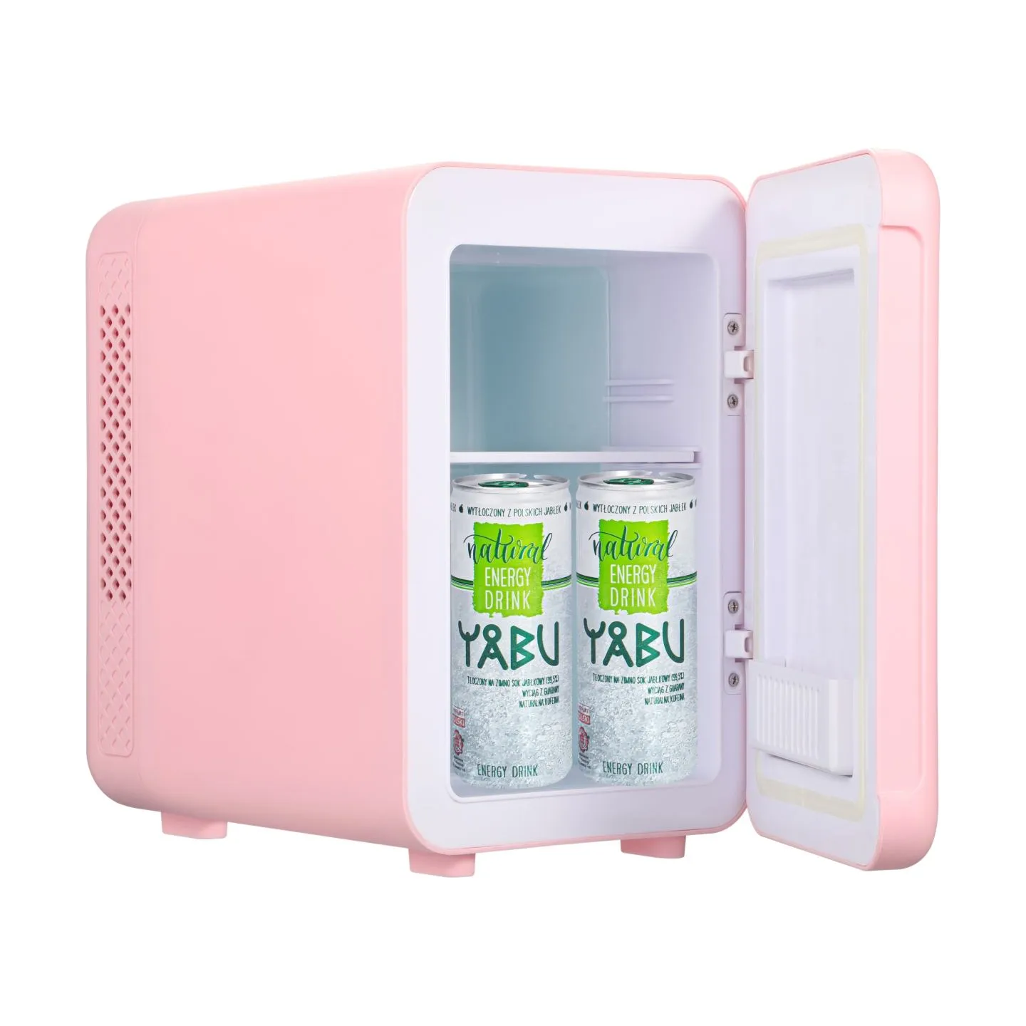 Adler | Mini Refrigerator | AD 8084 | Free standing | Larder | Height 27 cm | Fridge net capacity 4 L | Pink