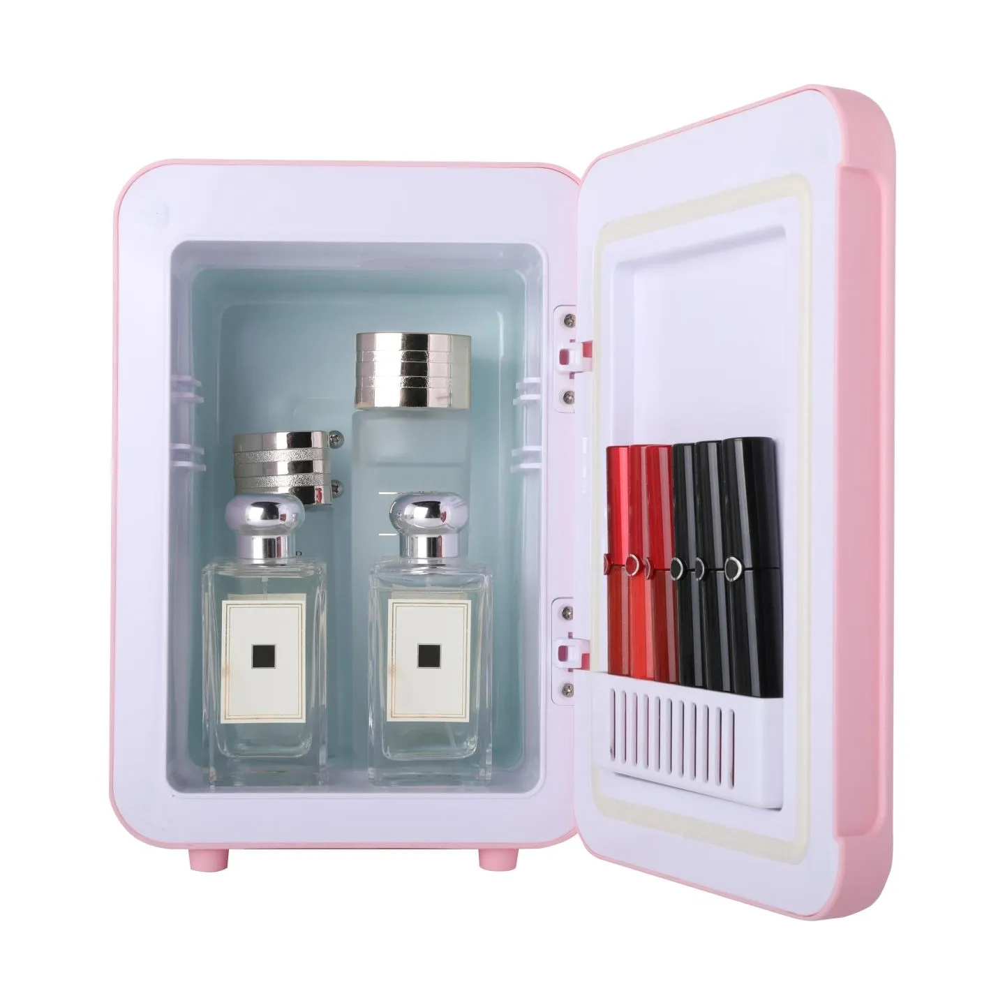 Adler | Mini Refrigerator | AD 8084 | Free standing | Larder | Height 27 cm | Fridge net capacity 4 L | Pink