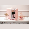 Adler | Mini Refrigerator | AD 8084 | Free standing | Larder | Height 27 cm | Fridge net capacity 4 L | Pink