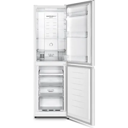 Gorenje Refrigerator | NRK418ECW4 | Energy efficiency class E | Free standing | Combi | Height 182.4 cm | No Frost system | Frid