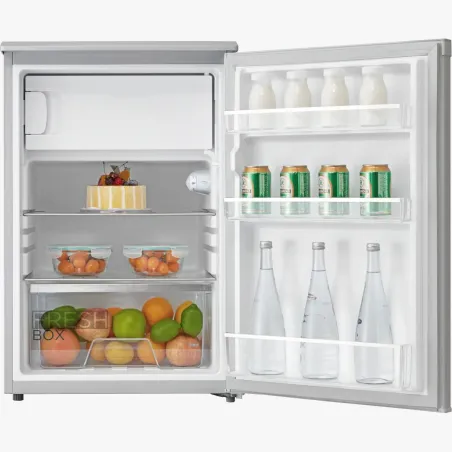 Midea Refrigerator | MDRD168FGE01 | Energy efficiency class E | Free standing | Larder | Height 84.5 cm | Fridge net capacity 97