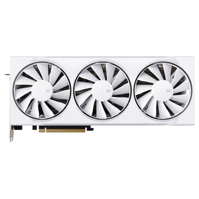 XFX Swift AMD Radeon RX 9070XT White Triple fan Gaming Edition with 16GB GDDR6 HDMI 3xDP, AMD RDNA 4