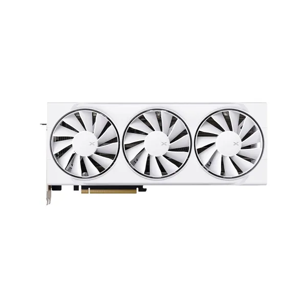 XFX Swift AMD Radeon RX 9070XT White Triple fan Gaming Edition with 16GB GDDR6 HDMI 3xDP, AMD RDNA 4