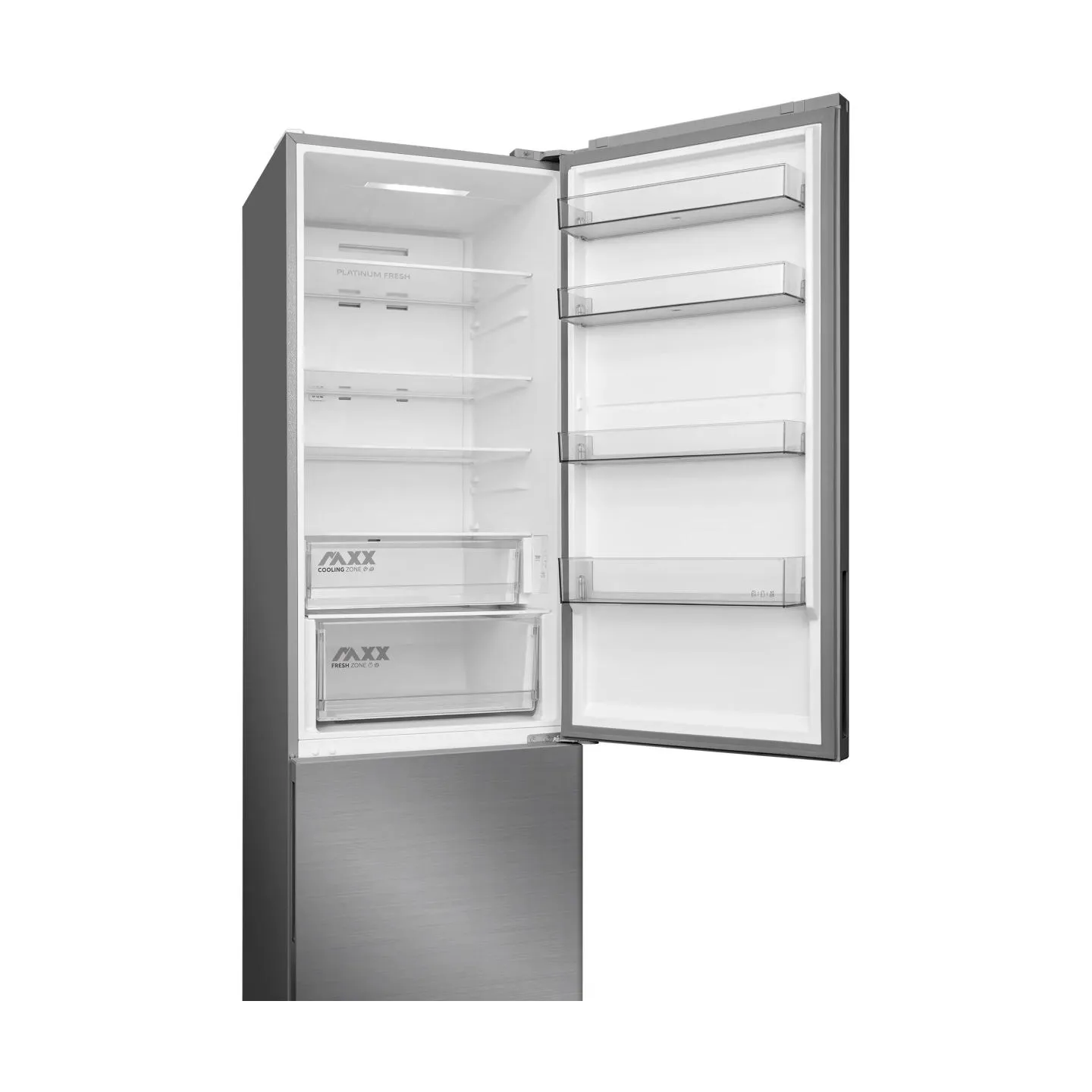 Midea Refrigerator | MDRB600MME46 | Energy efficiency class E | Free standing | Combi | Height 201 cm | No Frost system | Fridge