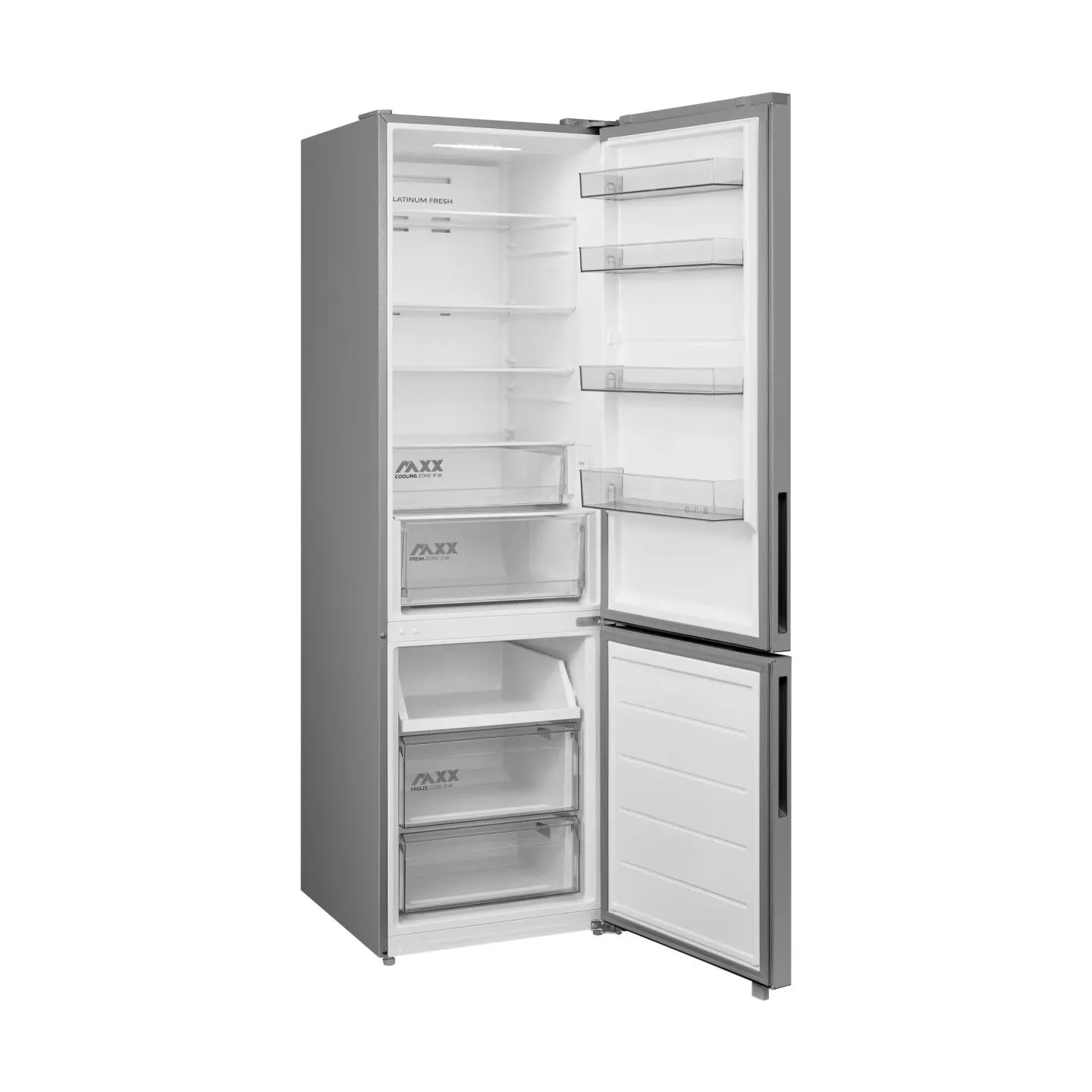 Midea Refrigerator | MDRB600MME46 | Energy efficiency class E | Free standing | Combi | Height 201 cm | No Frost system | Fridge