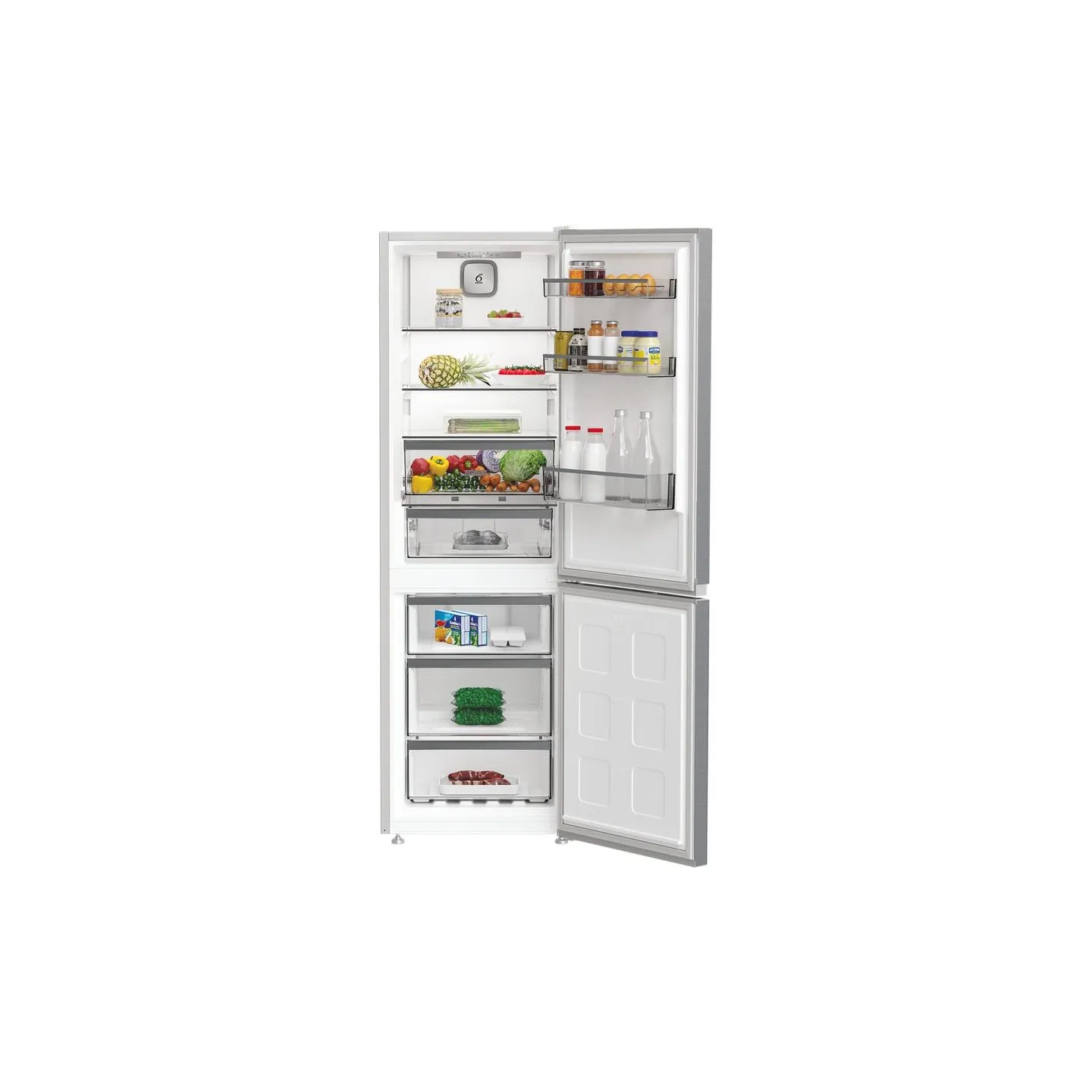 Whirlpool Refrigerator | WHK 25364 XP4E | Energy efficiency class E | Free standing | Combi | Height 186.5 cm | No Frost system 