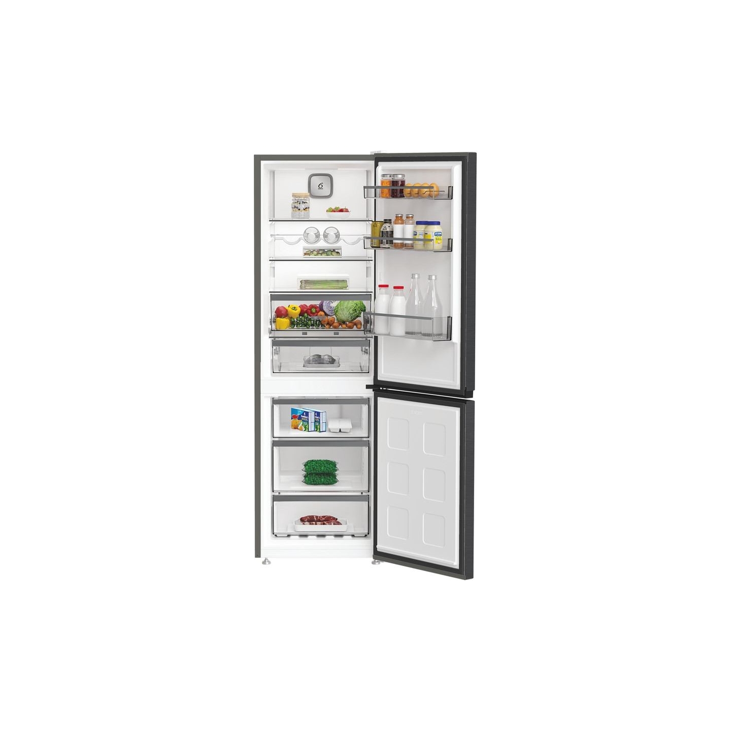 Whirlpool Refrigerator | WHK 26362 XBR4E | Energy efficiency class E | Free standing | Combi | Height 186.5 cm | No Frost system