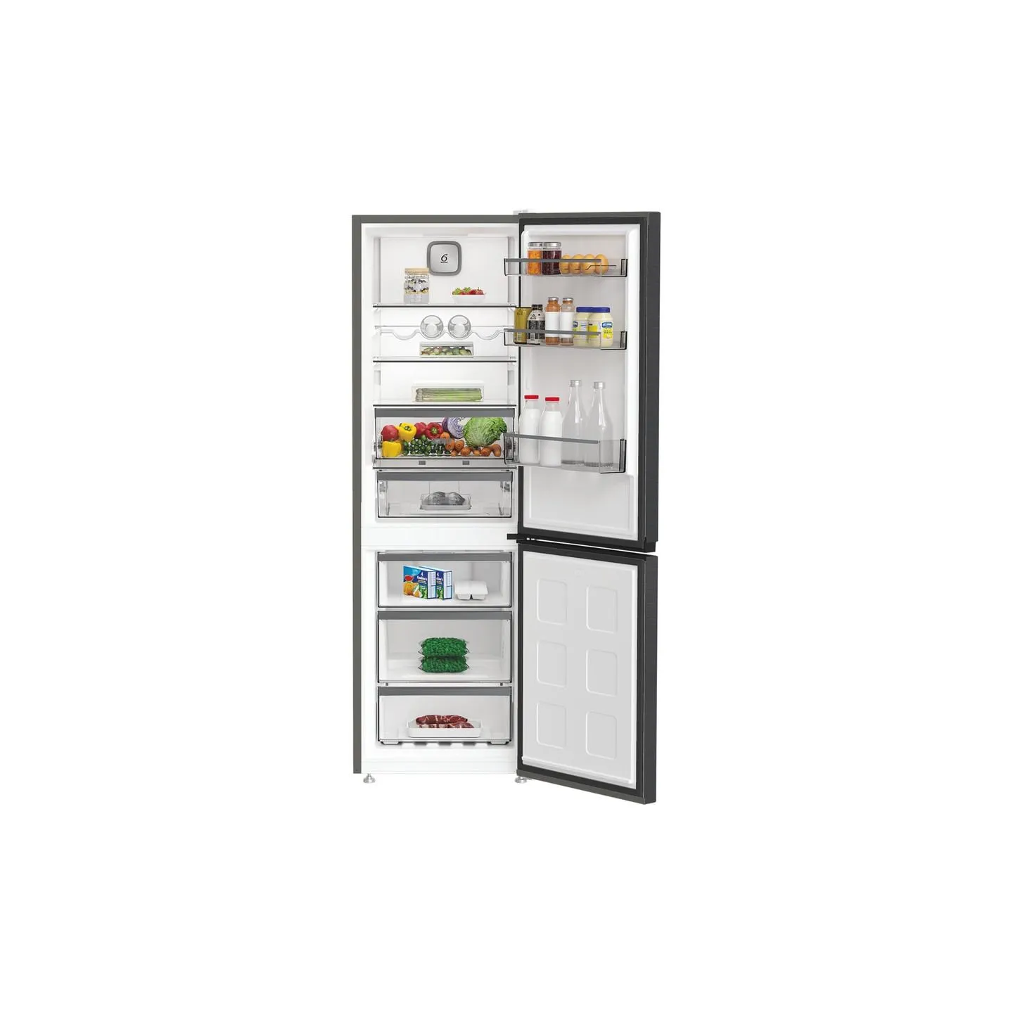 Whirlpool Refrigerator | WHK 26362 XBR4E | Energy efficiency class E | Free standing | Combi | Height 186.5 cm | No Frost system