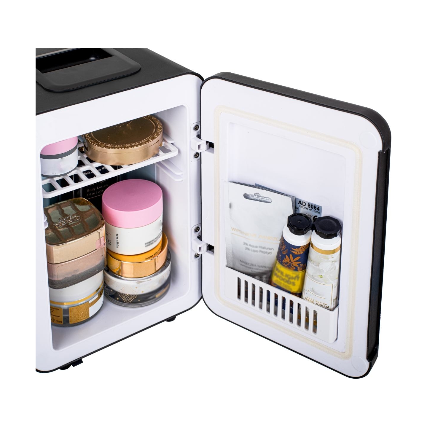 Adler | Mini Refrigerator | AD 8084 | Free standing | Larder | Height 27 cm | Fridge net capacity 4 L | Black