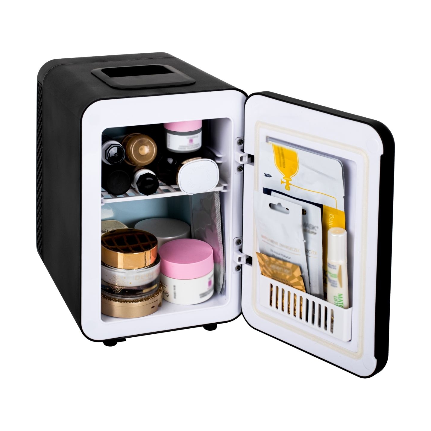 Adler | Mini Refrigerator | AD 8084 | Free standing | Larder | Height 27 cm | Fridge net capacity 4 L | Black