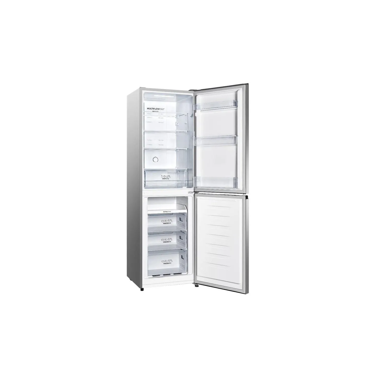 Gorenje Refrigerator | NRK418ECS4 | Energy efficiency class E | Free standing | Combi | Height 182.4 cm | No Frost system | Frid