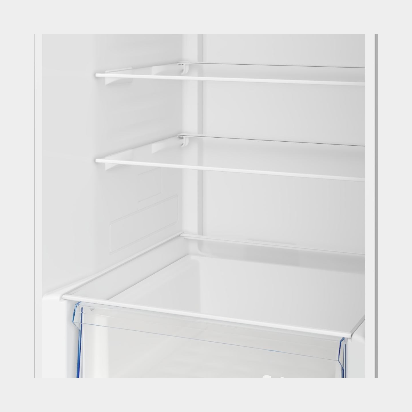 Beko Refrigerator | B1RCNA364XB | Energy efficiency class E | Free standing | Combi | Height 186.5 cm | No Frost system | Fridge