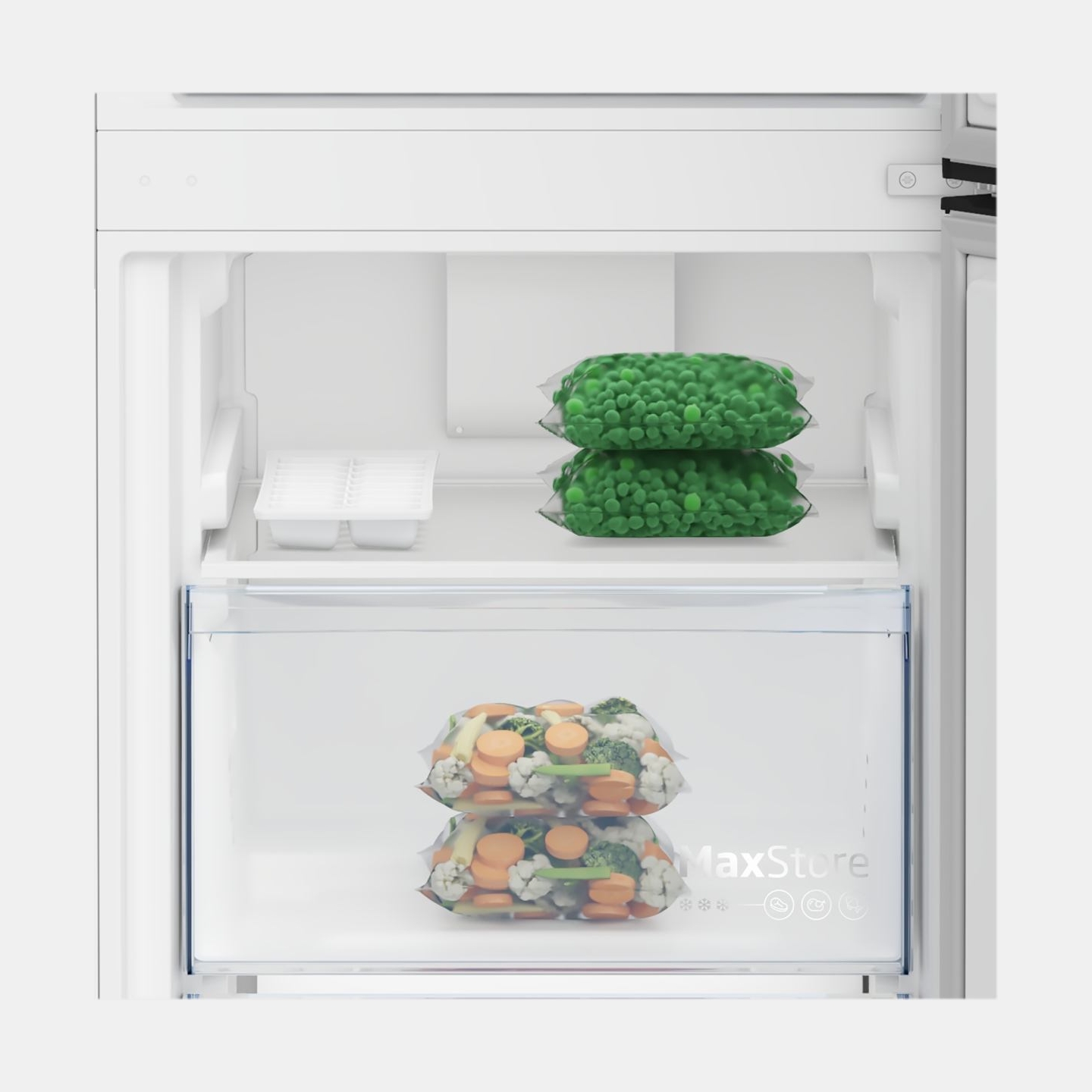 Beko Refrigerator | B1RCNA364XB | Energy efficiency class E | Free standing | Combi | Height 186.5 cm | No Frost system | Fridge