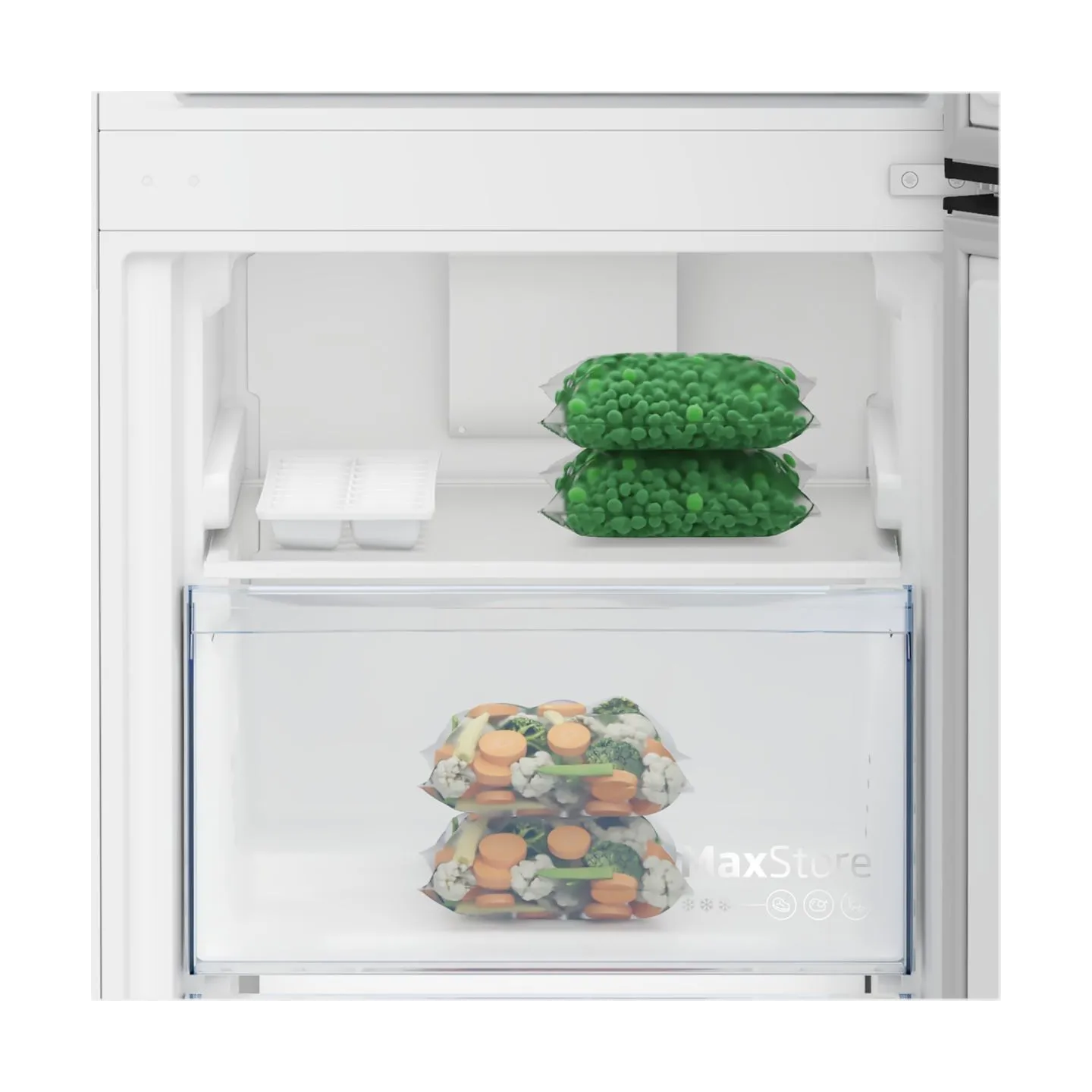 Beko Refrigerator | B1RCNA364XB | Energy efficiency class E | Free standing | Combi | Height 186.5 cm | No Frost system | Fridge